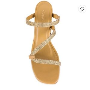 WORN ONCE - summer sandals